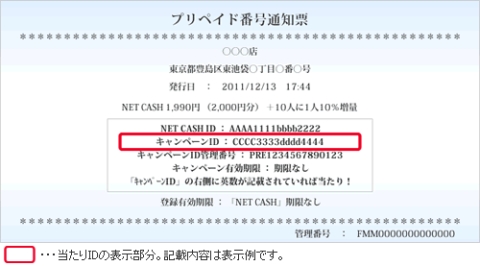 ���������꡼ No.002�Υ���ͥ������ / ��NET CASH�ס���Fami�ݡ��ȡ����Ѥ�10�ͤ�1�ͤ��ݥ��������