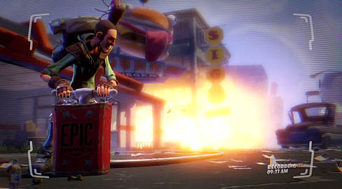 画像ギャラリー No.003のサムネイル画像 / なんともEpic Gamesらしからぬ雰囲気の新作,「Fortnite」の制作が発表。内容未詳ながら,タワーディフェンスものを思わせるムービーが公開