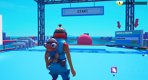 画像ギャラリー No.035のサムネイル画像 / 「フォートナイト」の”バトロワない”楽しみ方。レースやかくれんぼ,アスレチックに人狼と何でもあり