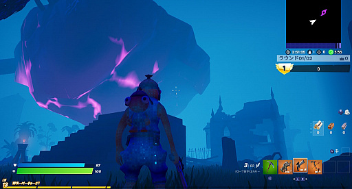 画像ギャラリー No.040のサムネイル画像 / 「フォートナイト」の”バトロワない”楽しみ方。レースやかくれんぼ,アスレチックに人狼と何でもあり