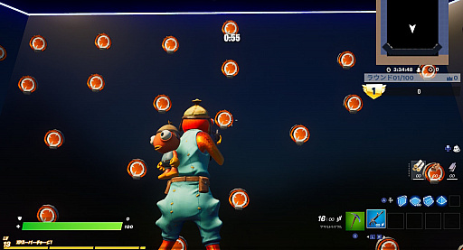 画像ギャラリー No.049のサムネイル画像 / 「フォートナイト」の”バトロワない”楽しみ方。レースやかくれんぼ,アスレチックに人狼と何でもあり