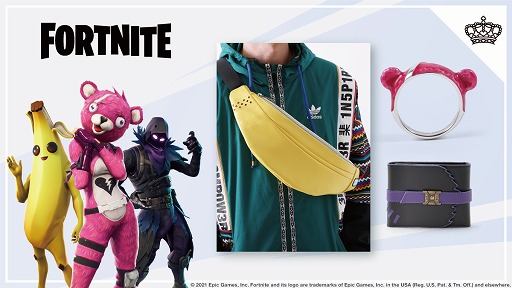 アニウェア フォートナイト とのコラボ第2弾を発表 バッグや財布などの予約受付を開始