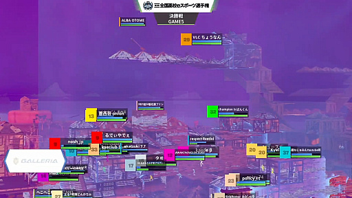 画像ギャラリー No.008のサムネイル画像 / 「第4回全国高校eスポーツ選手権 フォートナイト部門」決勝大会をレポート。高校生プロゲーマーを含む80人の選手が激突