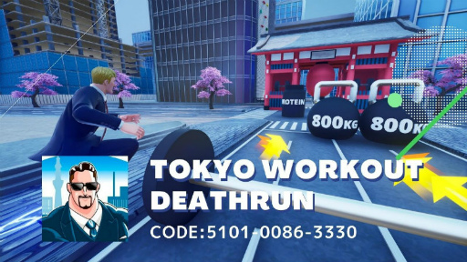 ���������꡼ No.001�Υ���ͥ������ / Fortnite�˶ڥȥ�᥿�С�������������TOKYO WORKOUT DEATHRUN�פ��о�