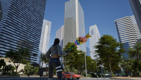 ���������꡼ No.003�Υ���ͥ������ / �֥ե����ȥʥ��ȡפ��ò����������೫ȯ����������SpaceGame����Ω��AI��ȤäƱ����ǡ������鸽�¤��ä����3D��ǥ��ư����