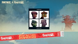 画像ギャラリー No.006のサムネイル画像 / 「Fortnite Festival」シーズン10のアイコンにバーチャルバンド「Gorillaz」を起用。ヌードル,2D,ラッセル,マードックのコスチュームが登場