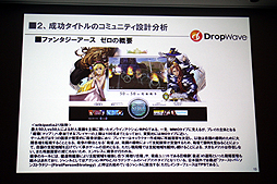 ꡼ No.011 | CEDEC 2012ϥ饤󥲡Ǥϥߥ˥ƥηڤDropWaveܾϺ᤬֥ե󥿥 פꤢƾܤҲ