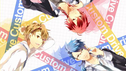 画像ギャラリー No.002のサムネイル画像 / 「Custom Drive」イケメン達がゲームシステムを解説するプロモーションムービー第2弾が公開