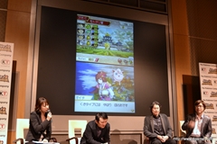 画像ギャラリー No.009のサムネイル画像 / 南 明奈さんが“オイチ”のコスプレで登場。NDS「ポケモン+(プラス)ノブナガの野望」完成披露会をレポート