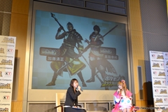 画像ギャラリー No.021のサムネイル画像 / 南 明奈さんが“オイチ”のコスプレで登場。NDS「ポケモン+(プラス)ノブナガの野望」完成披露会をレポート