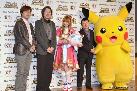 画像ギャラリー No.022のサムネイル画像 / 南 明奈さんが“オイチ”のコスプレで登場。NDS「ポケモン+(プラス)ノブナガの野望」完成披露会をレポート