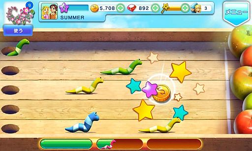 画像ギャラリー No.014のサムネイル画像 / Android版「Fantasy Town」がアップデート。ムシムシ退治ミニゲームが登場