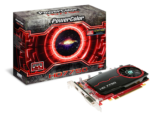 画像ギャラリー No.001のサムネイル画像 / PowerColorブランドのHD 7770とHD 7750カードがCFD販売から発売に