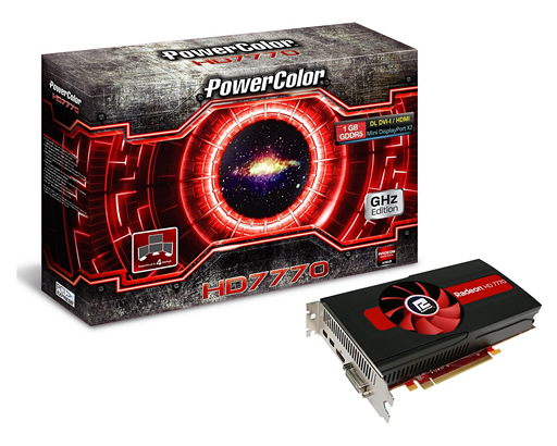 画像ギャラリー No.002のサムネイル画像 / PowerColorブランドのHD 7770とHD 7750カードがCFD販売から発売に