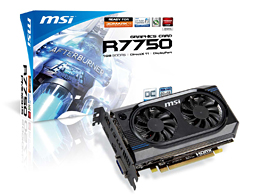 画像ギャラリー No.001のサムネイル画像 / アスク,MSI製のHD 7770カードとHD 7750カードを発売。ともにOC仕様