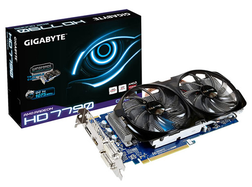 画像ギャラリー No.001のサムネイル画像 / GIGA-BYTE製のクロックアップ版HD 7790カードにメモリ2GBモデルが登場