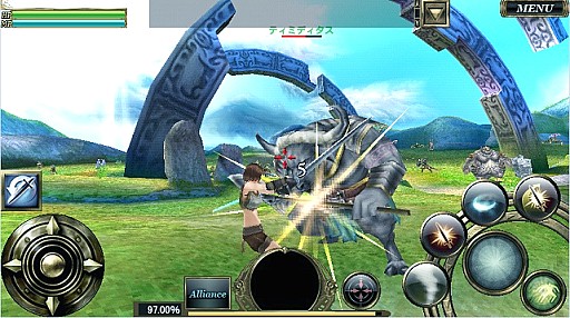 ���������꡼ No.007�Υ���ͥ������ / ���ޡ��ȥե�������˥Υ󥿡����åƥ����������ܳ�MMORPG��Aurcus Online�פ��о�