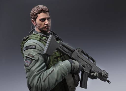 バイオハザード6」のクリス・レッドフィールドがフィギュアに。7月上旬発売