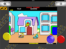 画像ギャラリー No.006のサムネイル画像 / iOSアプリ「NAMCO ARCADE」(ナムコアーケード)のアップデートで,「パックマン」「パックランド」「ローリングサンダー」の3本が追加に