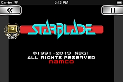 画像ギャラリー No.002のサムネイル画像 / 「NAMCO ARCADE」,累計100万DL突破記念で「スターブレード」を追加