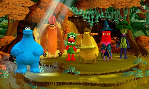 画像ギャラリー No.026のサムネイル画像 / 坂田しおりさん&福見真紀さんと,本日発売の「セサミストリート:ワンス・アポン・ア・モンスター」で対決。プレイの模様を直撮りムービーでお届け