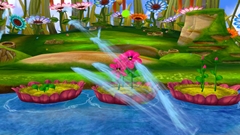 画像ギャラリー No.033のサムネイル画像 / 坂田しおりさん&福見真紀さんと,本日発売の「セサミストリート:ワンス・アポン・ア・モンスター」で対決。プレイの模様を直撮りムービーでお届け