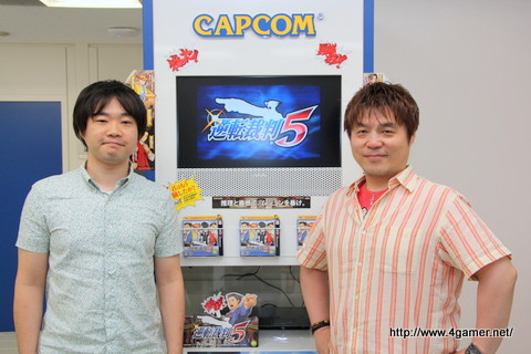 画像ギャラリー No.045のサムネイル画像 / 「逆転裁判5」は新規層が安心して入り込め,コアなファンでも満足できる内容に――意欲的な施策の数々を,プロデューサーの江城元秀氏とシナリオディレクターの山﨑 剛氏に聞いてきた