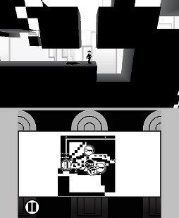 画像集#001のサムネイル/モノクロの世界を舞台にした新作パズルゲーム，「SHIFTING WORLD 白と黒の迷宮」のティザーサイトが公開に