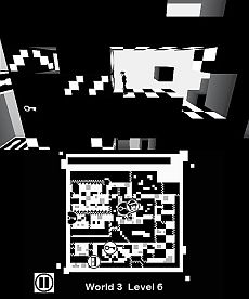 画像ギャラリー No.005のサムネイル画像 / 「SHIFTING WORLD 白と黒の迷宮」体験版の配信が本日スタート。白と黒のモノトーンの世界で,次元を反転させる新感覚を実際に味わおう