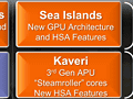 AMD，2013年には次世代GPU「Sea Islands」とAPU「Kaveri」などを投入へ