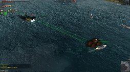 画像集#013のサムネイル/「NAVYFIELD2」CBTのプレイレポートを掲載。艦船ならではの独特な操作をマスターして艦隊戦に挑め