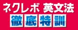 ネクレボ英文法徹底特訓