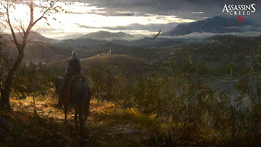 画像ギャラリー No.003のサムネイル画像 / 「Assassin's Creed III」の,初となるプレイムービーが公開。縄つきの鉤やマスケット銃を使った攻撃シーンなどが収録