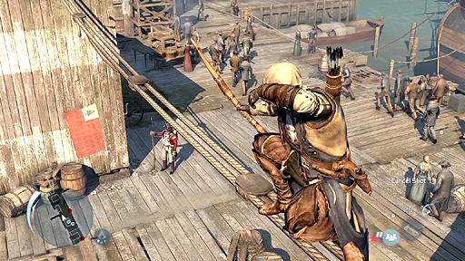 画像集#008のサムネイル/「Assassin's Creed 3」で，アメリカ建国時代のボストンの様子を収めたスクリーンショットが多数公開
