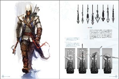 画像集 003 アサシン クリードiii 原画集が発売中 コナーや背景のイラスト