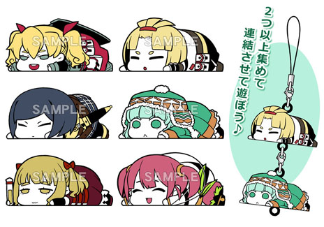 画像ギャラリー No.001のサムネイル画像 / 「世界樹の迷宮IV 伝承の巨神」の“まんまるラバーストラップ”が登場