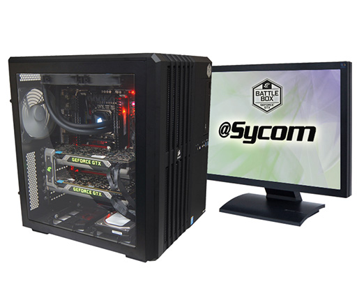 画像ギャラリー No.001のサムネイル画像 / サイコム,GTX 780を2-way SLIで構成したゲーマー向けデスクトップPC