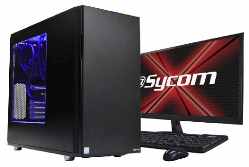 画像ギャラリー No.001のサムネイル画像 / サイコム,独自に簡易液冷化したGTX 1070カードを搭載する「FFXIV」推奨PC