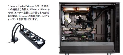 画像ギャラリー No.003のサムネイル画像 / サイコム,RTX 3090/3080を液冷化したハイエンドゲーマー向けPCを追加