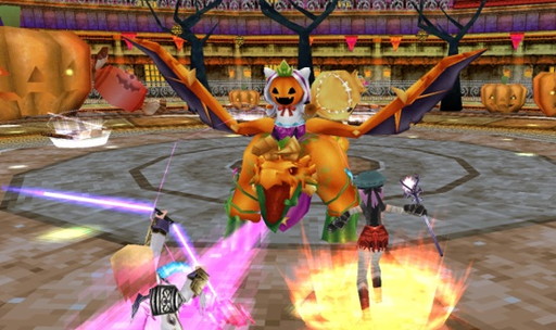 画像ギャラリー No.002のサムネイル画像 / 「イルーナ戦記オンライン」でハロウィンイベントが開催。カボドラが登場