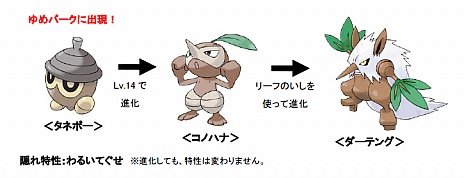 ポケモングローバルリンク に新エリア ゆめパーク が追加 隠れ特性を持った ヤナップ が手に入るキャンペーンも