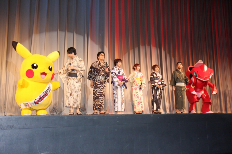 劇場版ポケットモンスター ベストウィッシュ 最終章「神速のゲノセクト ミュウツー覚醒」と「ピカチュウとイーブイ☆フレンズ」の舞台挨拶をレポート劇場版ポケットモンスター ベストウィッシュ 最終章「神速のゲノセクト ミュウツー覚醒」と「ピカチュウとイーブイ☆フレンズ」の舞台挨拶をレポート