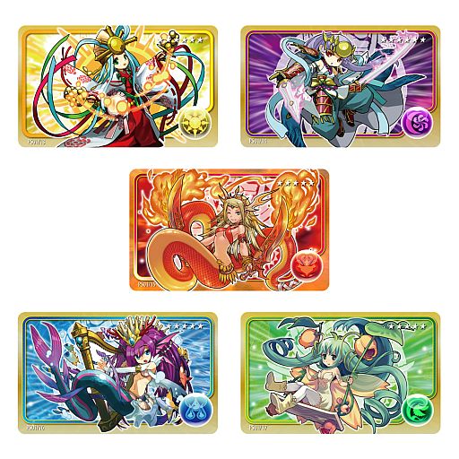 画像ギャラリー No.002のサムネイル画像 / 「パズル＆ドラゴンズ」のステッカーが登場。1パックに5枚入りで11月9日発売