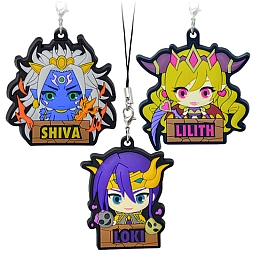 画像ギャラリー No.004のサムネイル画像 / 「パズル＆ドラゴンズ」，シヴァやイシスなどのラバーストラップ20種が発売