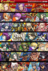 パズドラ 5月29日12 00より ガンホーフェス 開催記念イベント前半を開始 ゴッドフェス対象のアンケート上位30体はレベル最大で排出
