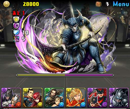 画像ギャラリー No.008のサムネイル画像 / 「パズドラ」，スーパーヒーロー映画「ジャスティス・リーグ」とのコラボを11月13日より開催