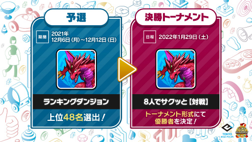 画像ギャラリー No.002のサムネイル画像 / 「東京eスポーツフェスタ presents パズドラチャレンジカップ2022」の決勝トーナメントが1月29日に開催