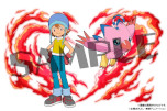 画像ギャラリー No.004のサムネイル画像 / 「パズドラ」,アニメ「デジモンアドベンチャー」との初コラボを10月18日から実施。八神太一&アグモン,石田ヤマト&ガブモンが参戦