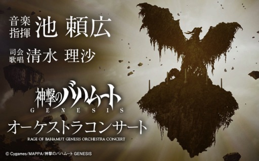 画像ギャラリー No.003のサムネイル画像 / 「神撃のバハムート GENESIS」のオーケストラコンサートが開催決定