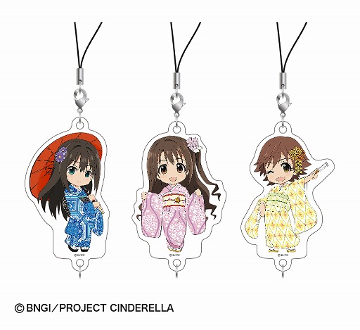 シンデレラガールズ のアクリルストラップが Animejapan 2015 のオフィシャルグッズに 事前販売の受付が開始